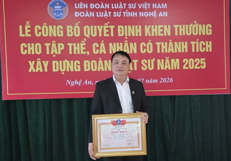 Luật sư Nguyễn Văn Lý là một chuyên gia pháp lý giỏi và uy tín tại Nghệ An