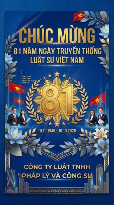 🎉 CHÚC MỪNG NGÀY TRUYỀN THỐNG LUẬT SƯ VIỆT NAM 10/10 ⚖️